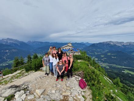 Higher and higher! Hoch hinauf zum Kehlsteinhaus ...